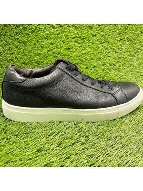 Vittorio Russo Adan Mens Size 8.5 Black White Athletic Lifestyle Shoes Sneakers